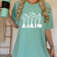 Botanical Beaker Science Teacher Floral Chemistry Lab Week Women's Comfort Colors T-Shirt Chalky Mint Botanical Beaker Science Teacher Floral Chemistry Lab Week Women's Comfort Colors T-Shirt Chalky Mint