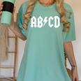 Boys Girls Teachers ABCD Rock Graphic Back To School Women's Comfort Colors T-Shirt Chalky Mint Boys Girls Teachers ABCD Rock Graphic Back To School Women's Comfort Colors T-Shirt Chalky Mint