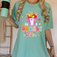 Be A Bucket Filler Teacher Teaching Groovy Back To School For Men Women Women's Comfort Colors T-Shirt Chalky Mint Be A Bucket Filler Teacher Teaching Groovy Back To School For Men Women Women's Comfort Colors T-Shirt Chalky Mint