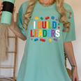 I Build Leaders Bricks Building Blocks Teacher Brick Builder Women's Comfort Colors T-Shirt Chalky Mint I Build Leaders Bricks Building Blocks Teacher Brick Builder Women's Comfort Colors T-Shirt Chalky Mint