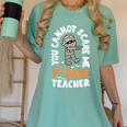 You Cannot Scare Me Im A Teacher 1st Grade Halloween Teacher Men Women Kids Women's Comfort Colors T-Shirt Chalky Mint You Cannot Scare Me Im A Teacher 1st Grade Halloween Teacher Men Women Kids Women's Comfort Colors T-Shirt Chalky Mint
