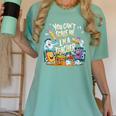You Can't Scare Me I'm A Teacher Cool Math Teacher Halloween Women's Comfort Colors T-Shirt Chalky Mint You Can't Scare Me I'm A Teacher Cool Math Teacher Halloween Women's Comfort Colors T-Shirt Chalky Mint