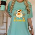 You Can't Scare Me I Teach 4th Grade Halloween Teacher Ghost Women's Comfort Colors T-Shirt Chalky Mint You Can't Scare Me I Teach 4th Grade Halloween Teacher Ghost Women's Comfort Colors T-Shirt Chalky Mint