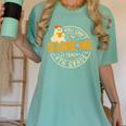 You Can't Scare Me I Teach 4th Grade Teacher Halloween Ghost Women's Comfort Colors T-Shirt Chalky Mint