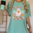 You Cant Scare Me I Teach Kindergarten Teacher Halloween Women's Comfort Colors T-Shirt Chalky Mint You Cant Scare Me I Teach Kindergarten Teacher Halloween Women's Comfort Colors T-Shirt Chalky Mint