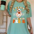 You Cant Scare Me I Teach Pre-K Teacher Halloween Women's Comfort Colors T-Shirt Chalky Mint