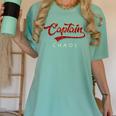 Captain Chaos Shirt For Parent Teacher Or Crazy Child Women's Comfort Colors T-Shirt Chalky Mint Captain Chaos Shirt For Parent Teacher Or Crazy Child Women's Comfort Colors T-Shirt Chalky Mint
