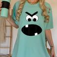 Carrot Teacher Matching Halloween Costume Women's Comfort Colors T-Shirt Chalky Mint