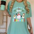 Chillin With My Sped Snowmies Teacher Student Christmas Women's Comfort Colors T-Shirt Chalky Mint Chillin With My Sped Snowmies Teacher Student Christmas Women's Comfort Colors T-Shirt Chalky Mint