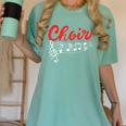 Choir Chorister Choir Teacher Choir Director Women's Comfort Colors T-Shirt Chalky Mint