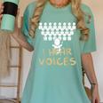 Choir Teacher Shirt I Hear Voices Chorister Tee Women's Comfort Colors T-Shirt Chalky Mint Choir Teacher Shirt I Hear Voices Chorister Tee Women's Comfort Colors T-Shirt Chalky Mint
