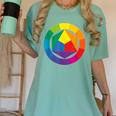Color Wheel Palette Shirt Artist Painter Art Teacher Tshirt Women's Comfort Colors T-Shirt Chalky Mint Color Wheel Palette Shirt Artist Painter Art Teacher Tshirt Women's Comfort Colors T-Shirt Chalky Mint
