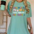 Communication Looks Different Tee Shirt Kids -Adults Teacher Animal Print Small Short Sleeve Classic Fit Crew Neck Polyester 100 Women's Comfort Colors T-Shirt Chalky Mint