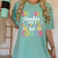 Cool Specials Teacher Specials Team Specials Squad Women's Comfort Colors T-Shirt Chalky Mint Cool Specials Teacher Specials Team Specials Squad Women's Comfort Colors T-Shirt Chalky Mint