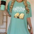 Cool History Teacher Read The Constitution For The Articles Women's Comfort Colors T-Shirt Chalky Mint