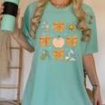 Coquette Bow Fall Science Teacher Stem Teacher Thanksgiving Women's Comfort Colors T-Shirt Chalky Mint Coquette Bow Fall Science Teacher Stem Teacher Thanksgiving Women's Comfort Colors T-Shirt Chalky Mint