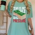Couldn't Take The Pressure Geology Earth Science Teacher Women's Comfort Colors T-Shirt Chalky Mint Couldn't Take The Pressure Geology Earth Science Teacher Women's Comfort Colors T-Shirt Chalky Mint