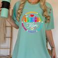 Cultivando Bilingues Dual Language Bilingual Team Teacher Women's Comfort Colors T-Shirt Chalky Mint Cultivando Bilingues Dual Language Bilingual Team Teacher Women's Comfort Colors T-Shirt Chalky Mint