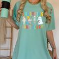 Cute Inclusion Isn't Scary Teacher Skeleton Ghost Halloween Women's Comfort Colors T-Shirt Chalky Mint Cute Inclusion Isn't Scary Teacher Skeleton Ghost Halloween Women's Comfort Colors T-Shirt Chalky Mint
