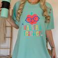 Cute Maestra Teacher Women's Comfort Colors T-Shirt Chalky Mint Cute Maestra Teacher Women's Comfort Colors T-Shirt Chalky Mint