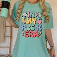 Cute Pre-K For Men Women Kindergarten Pre-K Teacher Women's Comfort Colors T-Shirt Chalky Mint