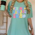 In My Daycare Era Groovy Teacher Daycare First Day Of School Women's Comfort Colors T-Shirt Chalky Mint In My Daycare Era Groovy Teacher Daycare First Day Of School Women's Comfort Colors T-Shirt Chalky Mint