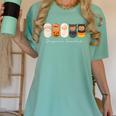 Daycare Teacher Halloween Infant Squad Spooky Childcare Fall Women's Comfort Colors T-Shirt Chalky Mint