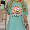 Daycare Teacher Daycare Provider Early Childhood Vibes Women's Comfort Colors T-Shirt Chalky Mint Daycare Teacher Daycare Provider Early Childhood Vibes Women's Comfort Colors T-Shirt Chalky Mint