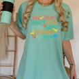 Dinosaurs Didnt Read Book Lover Boys Kids Teacher Women's Comfort Colors T-Shirt Chalky Mint