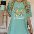 Dinosaurs Teachersaurus Like A Normal Teacher More Awesome Women's Comfort Colors T-Shirt Chalky Mint