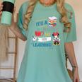 Disney Minnie Mouse Beautiful Day For Learning Teacher's Day Women's Comfort Colors T-Shirt Chalky Mint Disney Minnie Mouse Beautiful Day For Learning Teacher's Day Women's Comfort Colors T-Shirt Chalky Mint