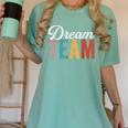 Dream Team Last Day Of School Back To School Teacher Kids Women's Comfort Colors T-Shirt Chalky Mint Dream Team Last Day Of School Back To School Teacher Kids Women's Comfort Colors T-Shirt Chalky Mint