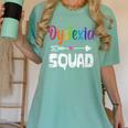 Dyslexia Awareness Month Dyslexia Teacher Therapist Women's Comfort Colors T-Shirt Chalky Mint