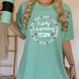 Early Learning TEAM Preschool Teacher Early Learners Crew Women's Comfort Colors T-Shirt Chalky Mint Early Learning TEAM Preschool Teacher Early Learners Crew Women's Comfort Colors T-Shirt Chalky Mint