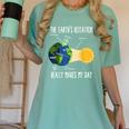 Earth Rotation Earth Day Science Teacher Kids Women Women's Comfort Colors T-Shirt Chalky Mint Earth Rotation Earth Day Science Teacher Kids Women Women's Comfort Colors T-Shirt Chalky Mint