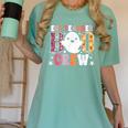 ESL Teacher Boo Crew Halloween Costume Women's Comfort Colors T-Shirt Chalky Mint