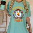 Espooky Vibes Spanish Mexican Halloween Ghost Teachers Women's Comfort Colors T-Shirt Chalky Mint Espooky Vibes Spanish Mexican Halloween Ghost Teachers Women's Comfort Colors T-Shirt Chalky Mint