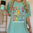 Everyone Is Welcome Here Tshirt Idaho Teacher Support Retro Women's Comfort Colors T-Shirt Chalky Mint Everyone Is Welcome Here Tshirt Idaho Teacher Support Retro Women's Comfort Colors T-Shirt Chalky Mint