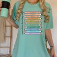 Executive Functioning Skills Back To School Sped Teacher SLP Women's Comfort Colors T-Shirt Chalky Mint Executive Functioning Skills Back To School Sped Teacher SLP Women's Comfort Colors T-Shirt Chalky Mint