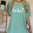 Fa La 8 Shirt Math Teacher Christmas Women's Comfort Colors T-Shirt Chalky Mint Fa La 8 Shirt Math Teacher Christmas Women's Comfort Colors T-Shirt Chalky Mint