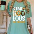Faboolous ESL ESOL Teacher Spooky Teacher Halloween Costume For Men Women Women's Comfort Colors T-Shirt Chalky Mint