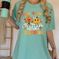 Fall In Love With Learning Fall Teacher Thanksgiving Retro Women's Comfort Colors T-Shirt Chalky Mint