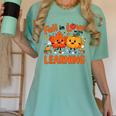 Fall In Love With Learning Thanksgiving Teacher Student Kids Women's Comfort Colors T-Shirt Chalky Mint Fall In Love With Learning Thanksgiving Teacher Student Kids Women's Comfort Colors T-Shirt Chalky Mint