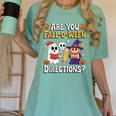Are You Fall O Ween Directions Halloween Teacher Ghost Women's Comfort Colors T-Shirt Chalky Mint Are You Fall O Ween Directions Halloween Teacher Ghost Women's Comfort Colors T-Shirt Chalky Mint