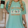 Are You Fall-O-Ween Directions Halloween TeacherGhost Book Women's Comfort Colors T-Shirt Chalky Mint Are You Fall-O-Ween Directions Halloween TeacherGhost Book Women's Comfort Colors T-Shirt Chalky Mint