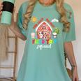 Farm Field Trip Squad Field Day 2025 Teachers Students Women's Comfort Colors T-Shirt Chalky Mint Farm Field Trip Squad Field Day 2025 Teachers Students Women's Comfort Colors T-Shirt Chalky Mint