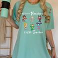 My Favorite Monsters Call Me Teacher Thank Mummy Vampire Bat Women's Comfort Colors T-Shirt Chalky Mint My Favorite Monsters Call Me Teacher Thank Mummy Vampire Bat Women's Comfort Colors T-Shirt Chalky Mint