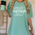 Field Day 2025 Fourth Grade School Teacher Kids Red Women's Comfort Colors T-Shirt Chalky Mint Field Day 2025 Fourth Grade School Teacher Kids Red Women's Comfort Colors T-Shirt Chalky Mint