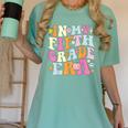 In My Fifth Grade Era 5th Grade Era Teacher Back To School Women's Comfort Colors T-Shirt Chalky Mint