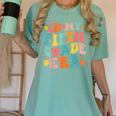 In My Fifth Grade Era 5th Grade Teacher Back To School Women's Comfort Colors T-Shirt Chalky Mint In My Fifth Grade Era 5th Grade Teacher Back To School Women's Comfort Colors T-Shirt Chalky Mint